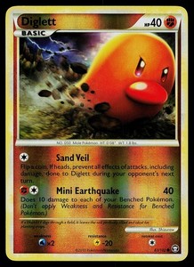 Pokemon Card - Diglett Triumphant 61/102 Reverse Holo