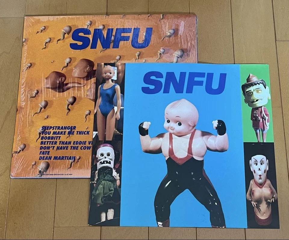 SNFU/Fyulaba LP Punk Melocore Epitaph 1996 NM VG Vinyl Record - Image 3 of 4