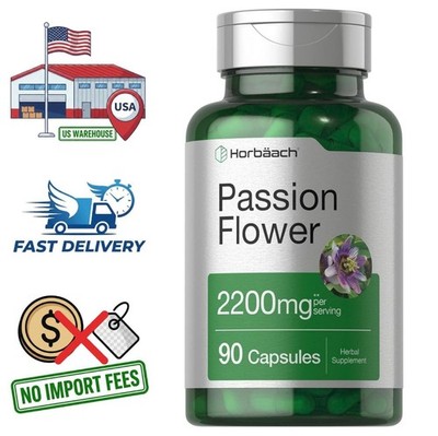 Flor de la Pasión 2200mg Extracto 4:1 90 Cápsulas Passiflora incarnata