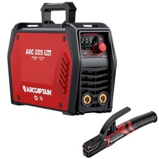 ARCCAPTAIN ARC205 Stick Welder 300A iControl Pro Electrode Holder