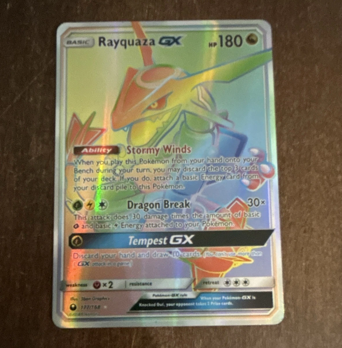 Rayquaza GX Pokémon TCG Cards for sale | eBay
