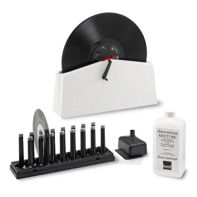 Knosti - Disco-Antistat Schallplatten-Waschgerät - Generation 2 PLUS (Set) White