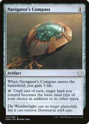  4 x Navigator's Compass  - Dominaria - MTG - NM - Regular