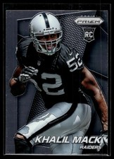 Khalil Mack 2014 Panini Prizm Rookie Card #218. rookie card picture