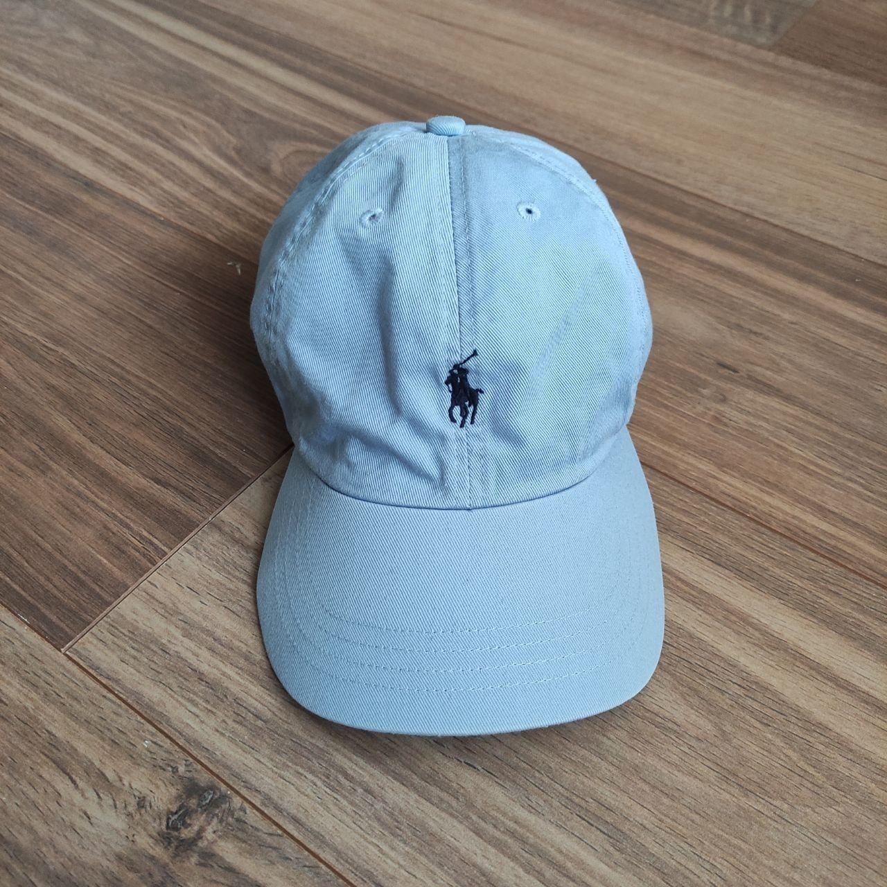 Polo Ralph Lauren berretto blu cappello cotone vintage pony logo Ralph Lauren baseball