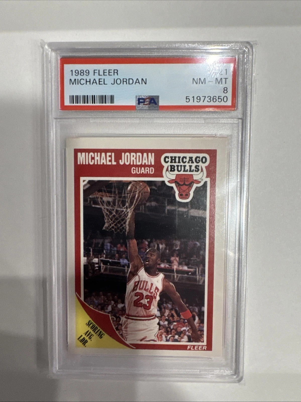 Michael Jordan trading card