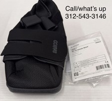 DARCO APB All-Purpose Boot Closed Square -Toe Post-Op Medical Shoe Black L