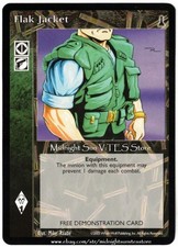 Flak Jacket White Wolf Demo (legal to play) V:TES Vampire CCG