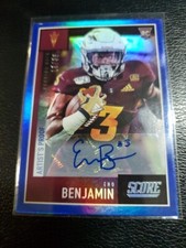 2020 Score Rookies Artist's Proof Auto #380 Eno Benjamin 13/35 Arizona State 