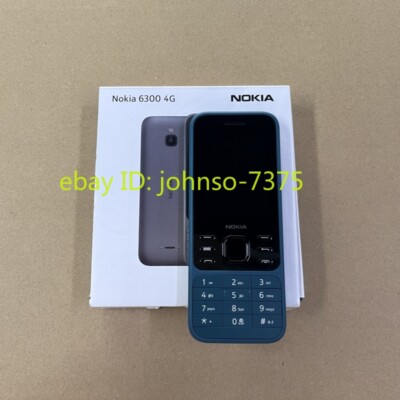 Unlocked Nokia 6300 4G Dual SIM  Wifi 2.4 Inch FM Radio Bluetooth PHONE
