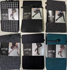 Apt. 9 Women's Hosiery  Variety OF FASHION PATTERN LEGWEAR  PANTYHOSE