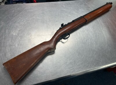 Used BENJAMIN SHERIDAN BLUE STREAK 5mm Pump Action Air Pellet Rifle (QUC023431)