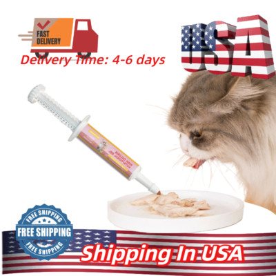 High Calorie Nutritional Gel for Cats and Dogs with Vitamin D for All Breeds