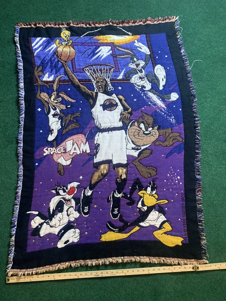 マイケルジョーダン スペースJAM ラグ 142x113