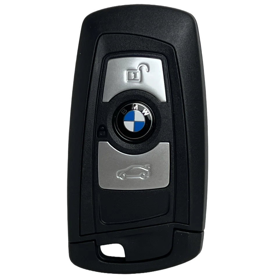 Oem BMW Smart Key Fob Remote Transmitter 3 5 7 SERIES Black Trim YG0HUF5767 - Image 3 of 3