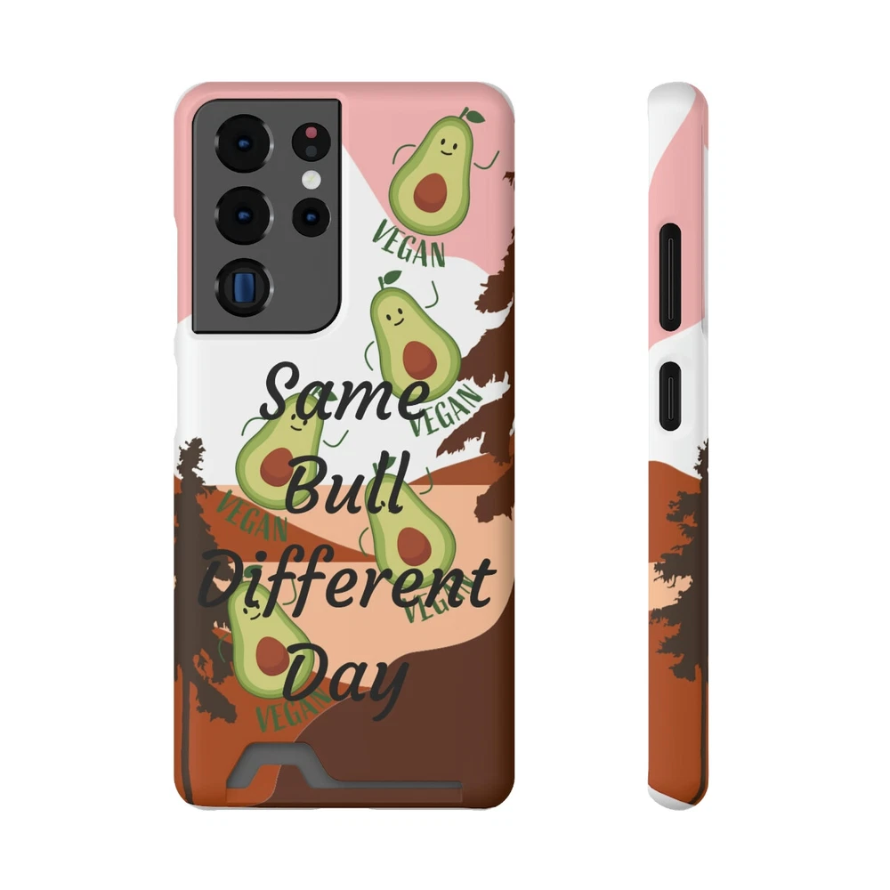 Slim Protective Phone Case with Built-in Card Holder  
