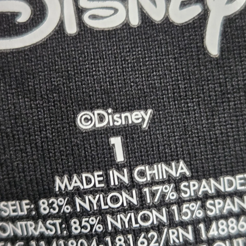 Sujetador deportivo Disney para mujer 1 negro con ribete rojo malla inalámbrica espalda deportiva Foto 4 de 4