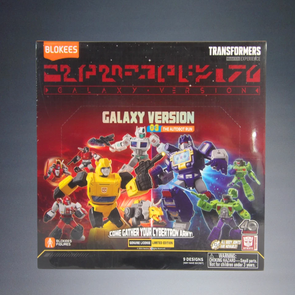 PAI TECH BLOKEES TRANSFORMERS GALAXY VERSION 03 AUTOBOT RUN MINI MODEL CASE OF 9 - Image 2 of 4