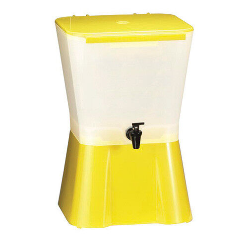 Tablecraft 955 3 Gallon Yellow Beverage Dispenser