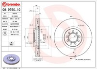 Brembo Bremsscheiben InnenbelüFtet Vorne Rechts Links FüR Iveco Daily Iv V Vi