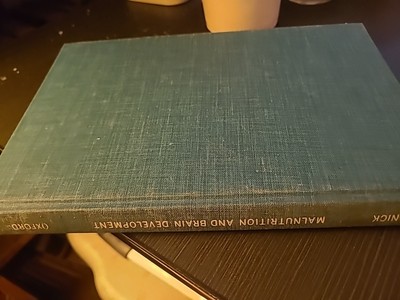 MALNUTRITION AND BRAIN DEVELOPMENT By Myron Winick - Hardcover **Excellent**