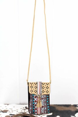 CLEARANCE Antelope Canyon & Ivory Cell Phone Crossbody (Reg $14.95)