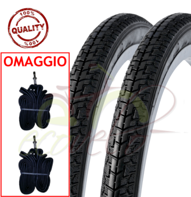 2 Copertoni 18x2.50 Pneumatici Per Bici Elettriche Scooter