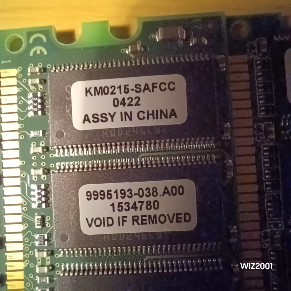 Lote 6x DDR DDR1 Kingston Micron Memoria de Escritorio Ecc SERVIDOR RAM Tamaño Mixto Velocidad Foto 3 de 4