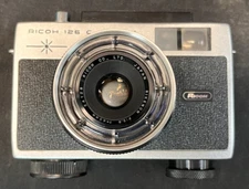 Ricoh 126 C 40mm f/2.8 Film Camera Tested Working AA