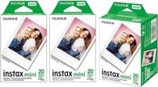 60 New Fujifilm Instax Mini Instant Film Sheets For Fuji Mini 9 11 12 90 Cameras