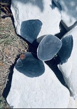 10 Pounds Of High Quality Dark Georgetown Flint (Whole Rock)Flint Knapping