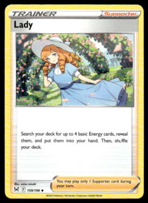 SWSH11: Lost Origin #159/196 Lady NM-MT ID: 37910