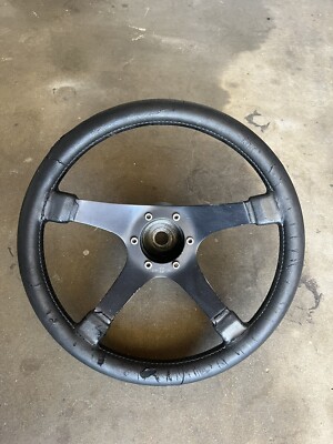Personal Steering Wheel Manta 4 350mm Black Leather | eBay