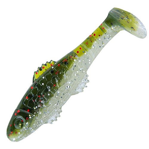 Relax Clonay 2 " 4 Pièce Leurres en Gomme Perche Sandre Poissons Caoutchouc - Photo 7/12