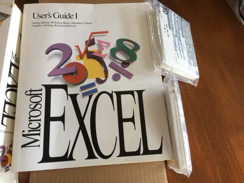 微软 Excel 4.0 电子表格软件适用于老式 Macintosh 电脑 - 第 6 张/共 10 张