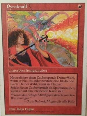 TOP & KULT  Pyroknall / Pyroblast  - 5th EDITION -  deutsch  (n-mint -)  *1997*
