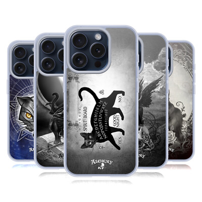 OFFIZIELLE ALCHEMY GOTHIC KATZEN SOFT GEL HÜLLE HUELLE FÜR APPLE iPHONE HANDYS