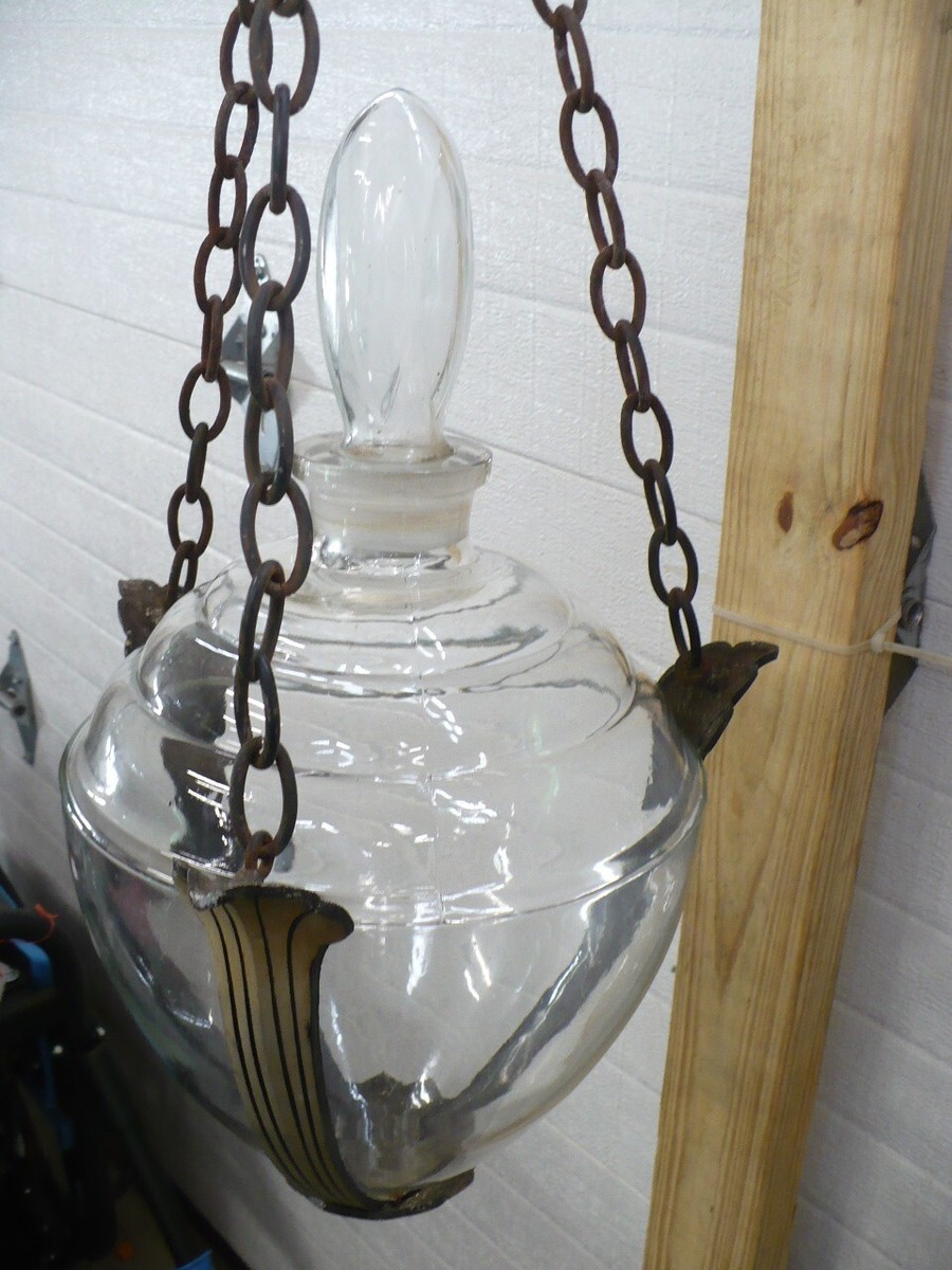 Vintage Antique Apothecary Pharmacy Show Globe Art Deco