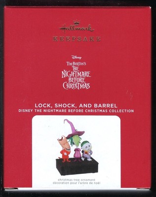 2021 Tim Burton's The Nightmare Before Christmas Lock, Shock and Barrel 