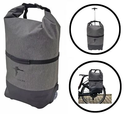 Red Loon Packtasche & Trolley 28Ltr Gepäckträgertasche Fahrradtasche wasserdicht