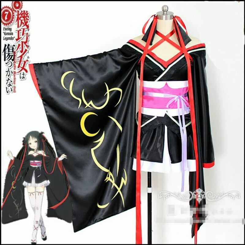 Machine-Doll wa Kizutsukanai Yaya Cosplay Kimono Costume