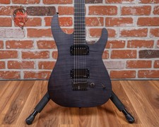ESP Signature Series Jon Donais Flamed Maple Top See Through Black Satin 2008