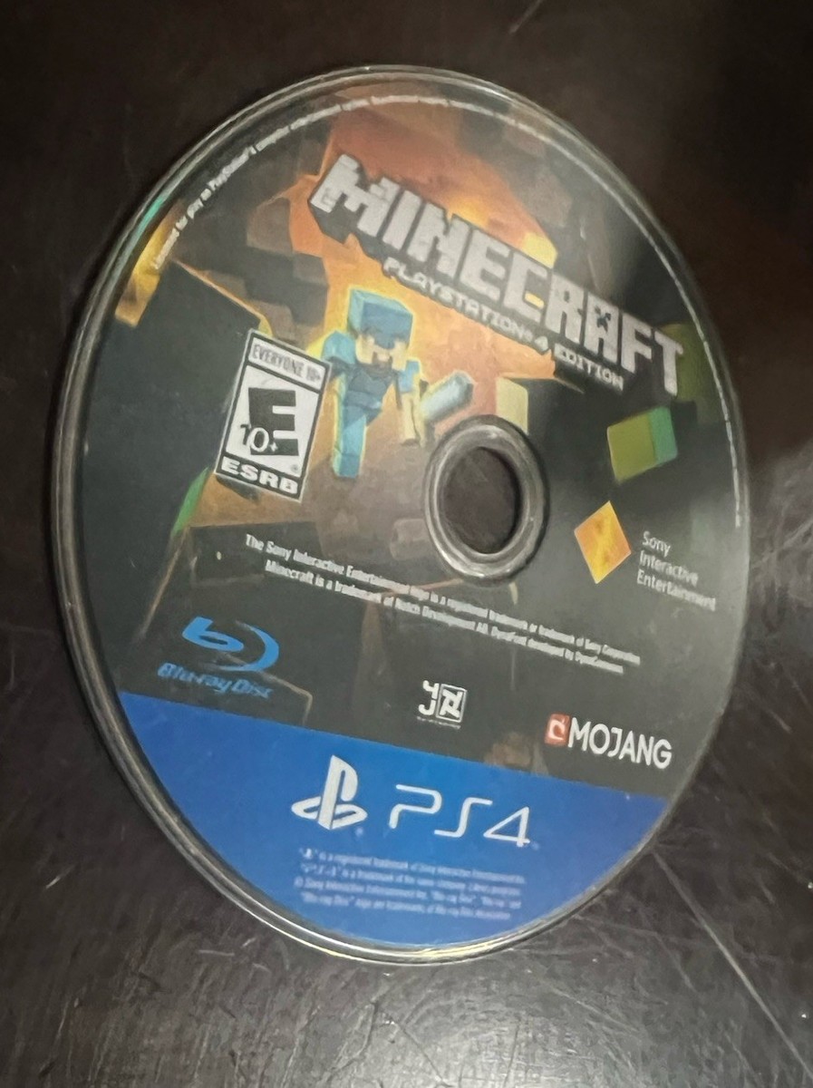 Minecraft: Playstation 4 Edition - Sony PlayStation 4 PS4 - Disc