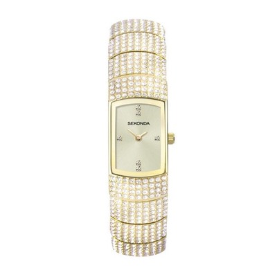 Seksy by Sekonda Gold Sparkle Damenuhr Modell 40468 UVP 99,99£