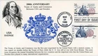 1983 US Sweden Treaty of Amity Joint FDC # 2036 & Sweden # 1453