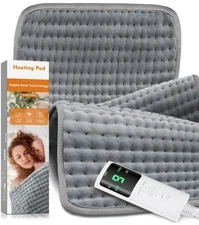 17''×33'' Heating Pad for Back Pain, Electric Heating Pad with 9 He... Fast