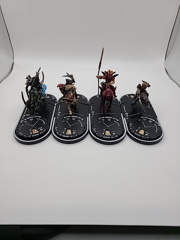 Mage Knight 2.0 Dark Riders 4 Horseman of the Apocalypse Set