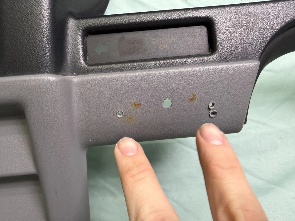 89-94 Ford Ranger Explorer Instrument Cluster Bezel Dashboard Trim GRAY OEM - Image 2 of 4