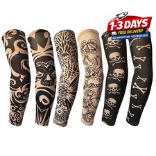 6Pcs Arm Sleeves Fake Tattoos Sleeves to Cover Ar