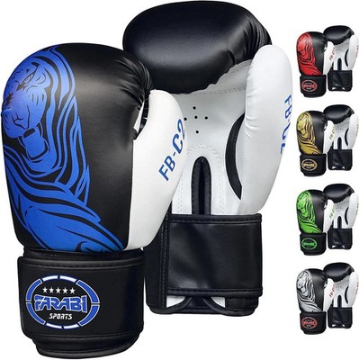 Farabi Leder Boxhandschuhe Training Boxen Sparring Handschuhe Handschuhe 10OZ-16OZ
